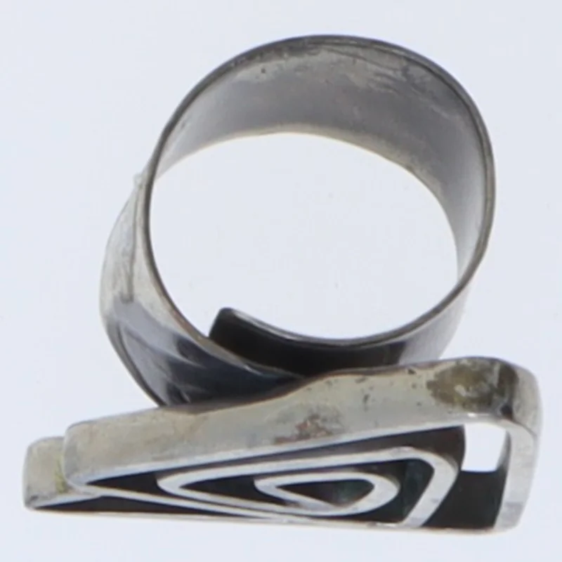 Unikt geometrisk ring (str. 54 mm)
