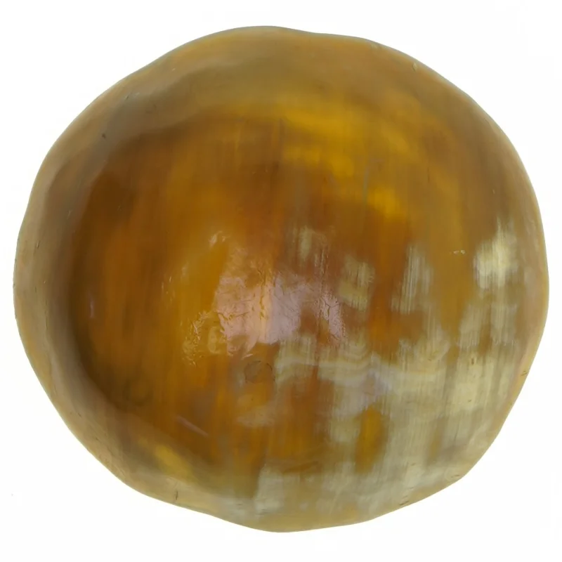 Skål lavet af horn (str. 4x12 cm)