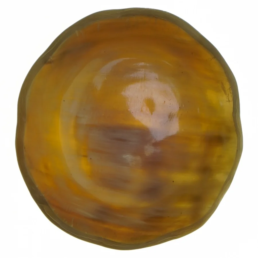 Skål lavet af horn (str. 4x12 cm)