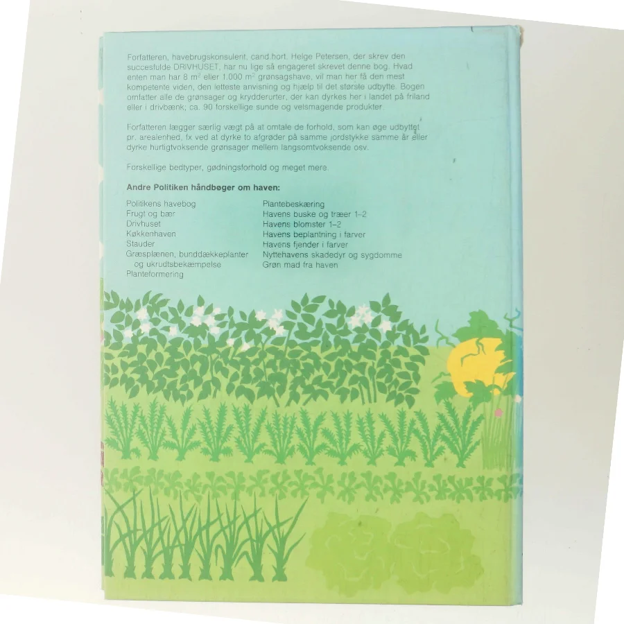 Grønsagshaven af Helge Petersen (Bog)