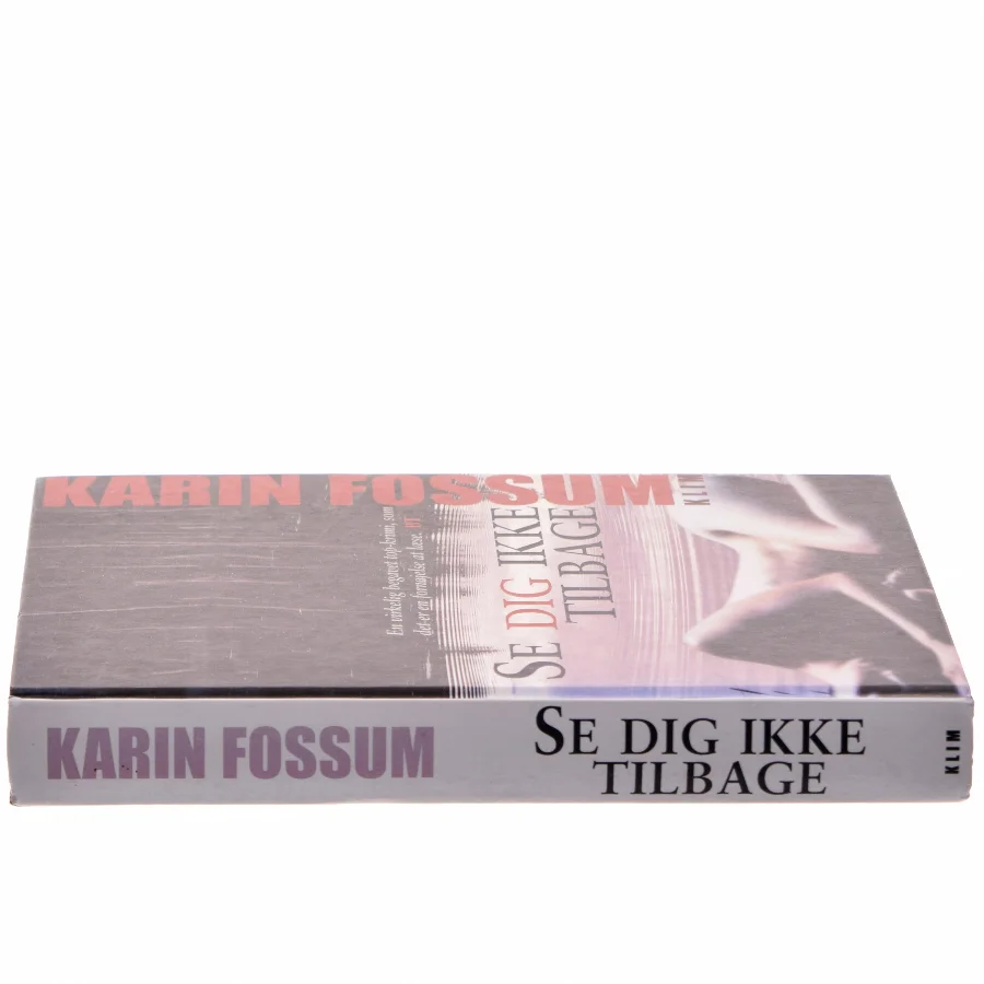Se dig ikke tilbage af Karin Fossum (Bog)