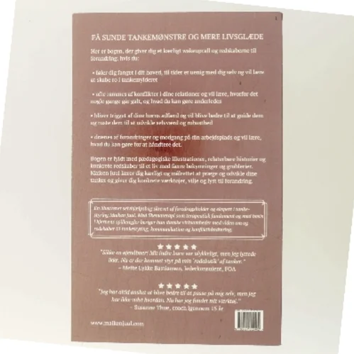 Styr på tankerne : håndbogen til en sund indre dialog af Maiken Juul (Bog)