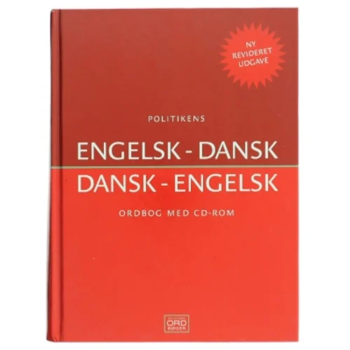 Politikens engelskordbog : engelsk-dansk, dansk-engelsk (Bog)
