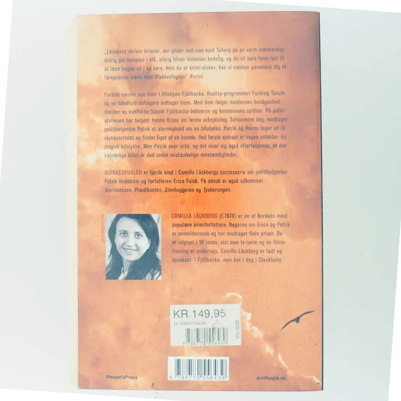 Ulykkesfuglen : kriminalroman af Camilla Läckberg (Bog)