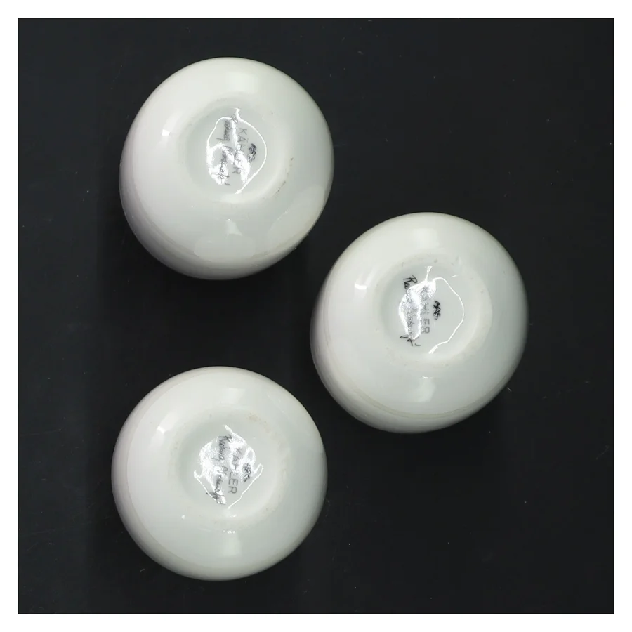 Sæt med tre vaser fra Kähler (str. 8 cm)