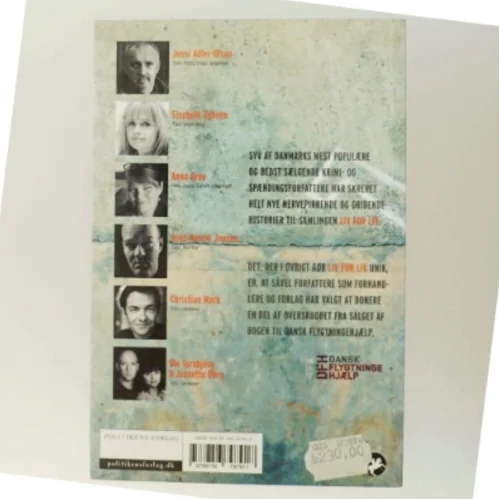 Liv for liv : krimi- og spændingshistorier af Jussi Adler-Olsen (Bog)