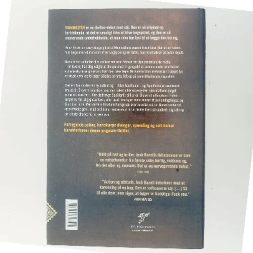 Exgangster af Josh Bazell (Bog)