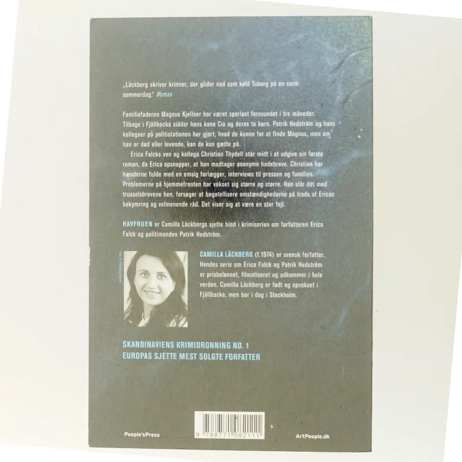 Havfruen : kriminalroman af Camilla Läckberg (Bog)