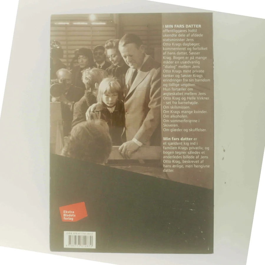 Min fars datter af Søsser Krag (Bog)