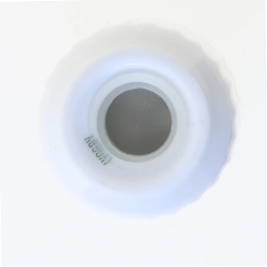 Krydderibøtte, porcelæn fra Lyngby (str. 6 cm)