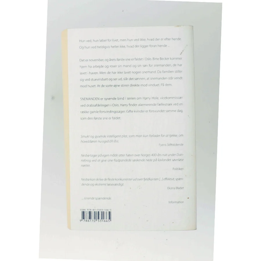 Snemanden af Jo Nesbø (Bog)