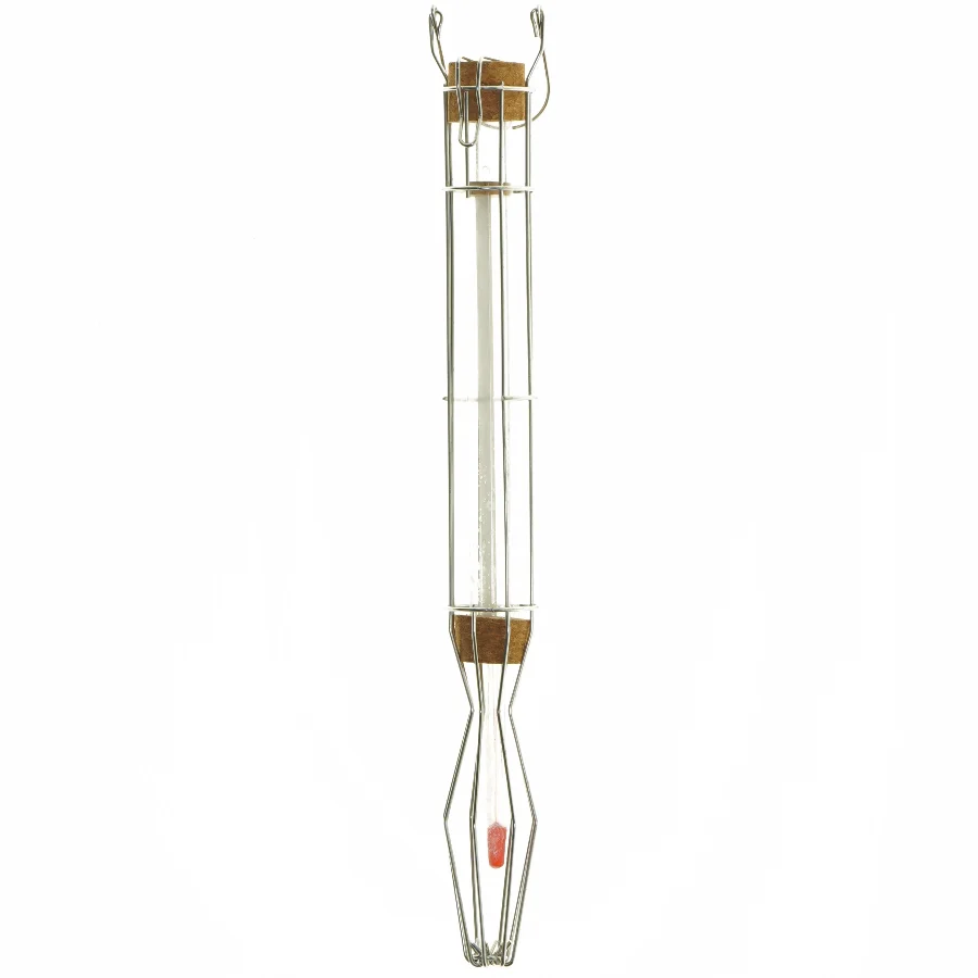Glasrør termometer (str. 32 cm)