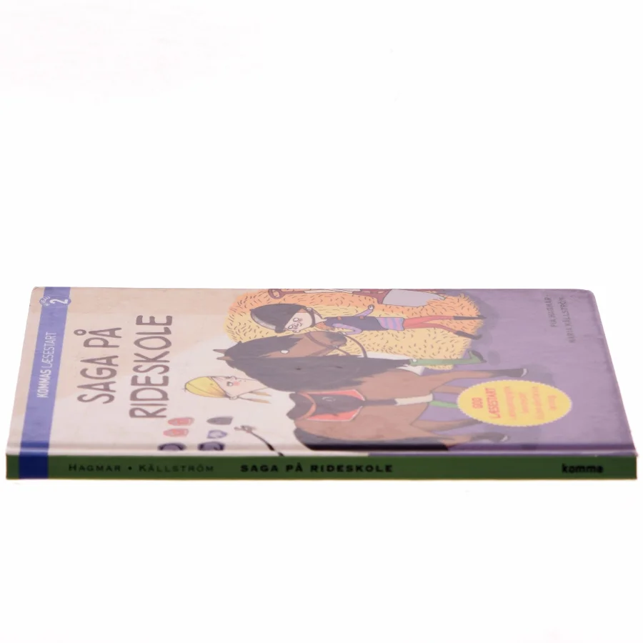 Saga på rideskole - Kommas læsestart af Pia Hagmar (Bog)