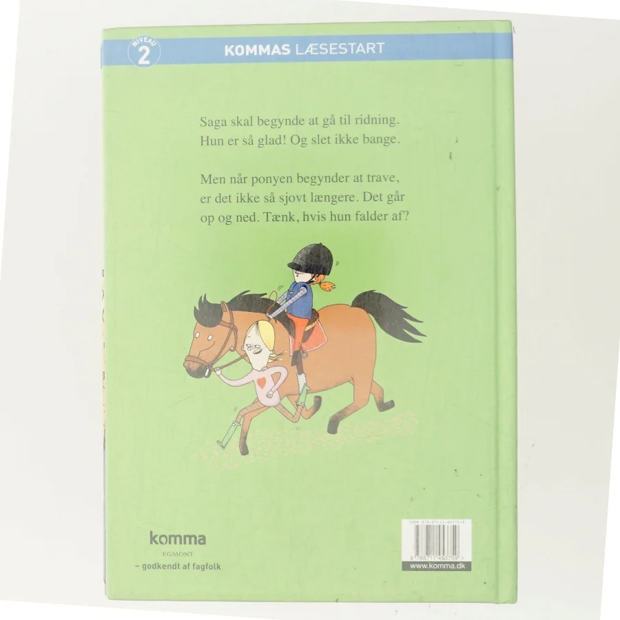 Saga på rideskole - Kommas læsestart af Pia Hagmar (Bog)