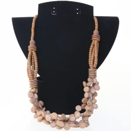 Træhalskæde (str. 62 cm)