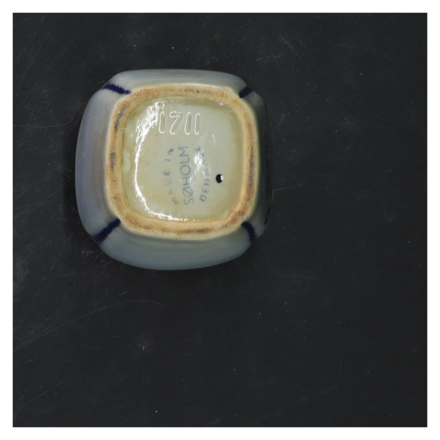Søholm Karry krydderikrukke med korklåg (str. 9,5x6 cm)