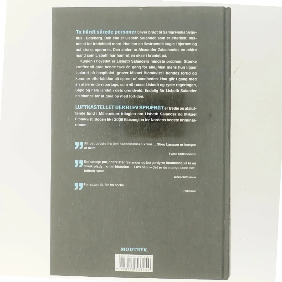 Luftkastellet der blev sprængt af Larsson, Stig (Bog)