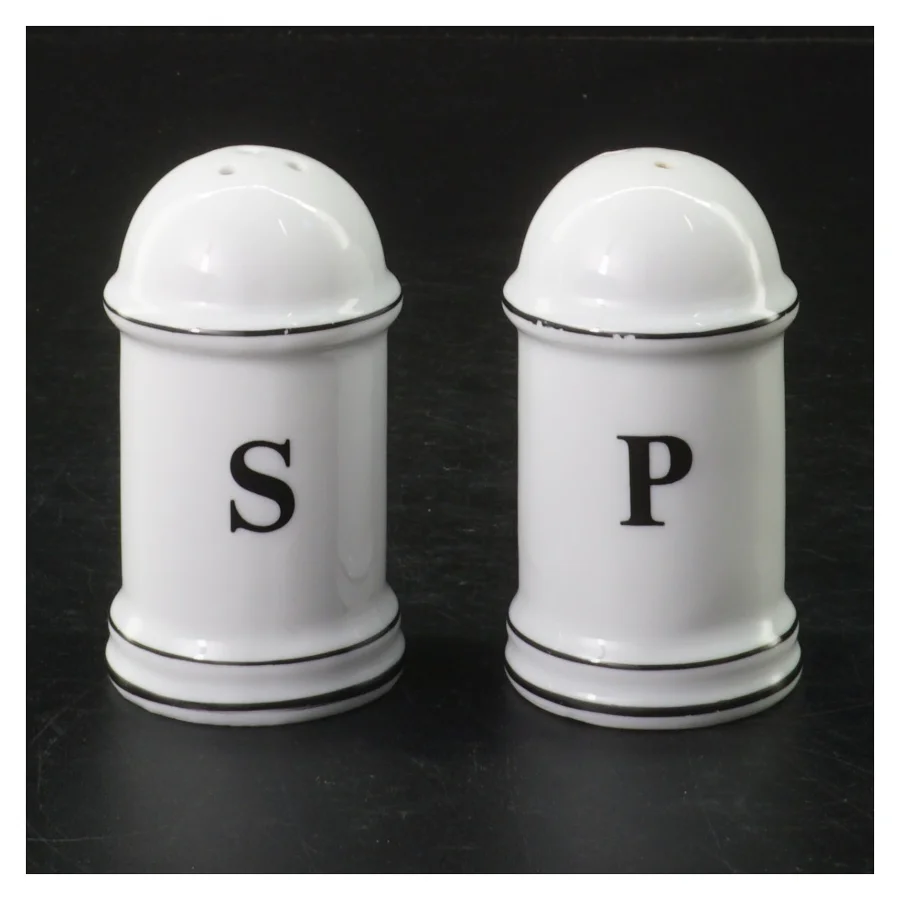 Salt- og pebersæt (str. 8 cm ø. 4,5 cm)