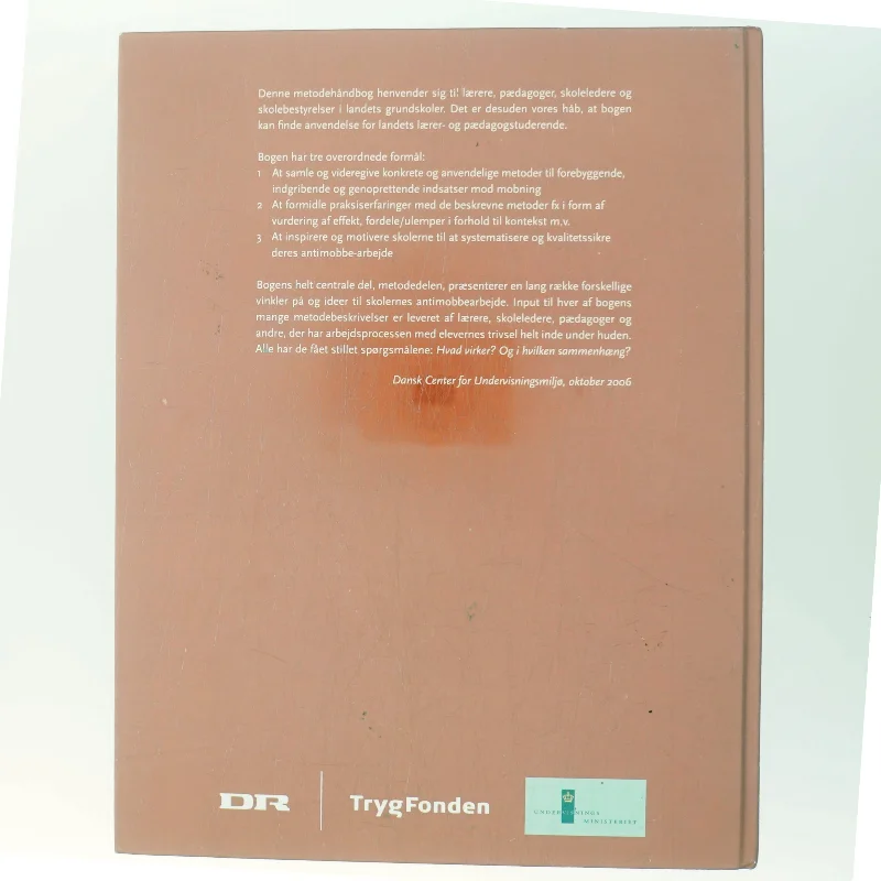 Er du med mod mobning? (Bog)