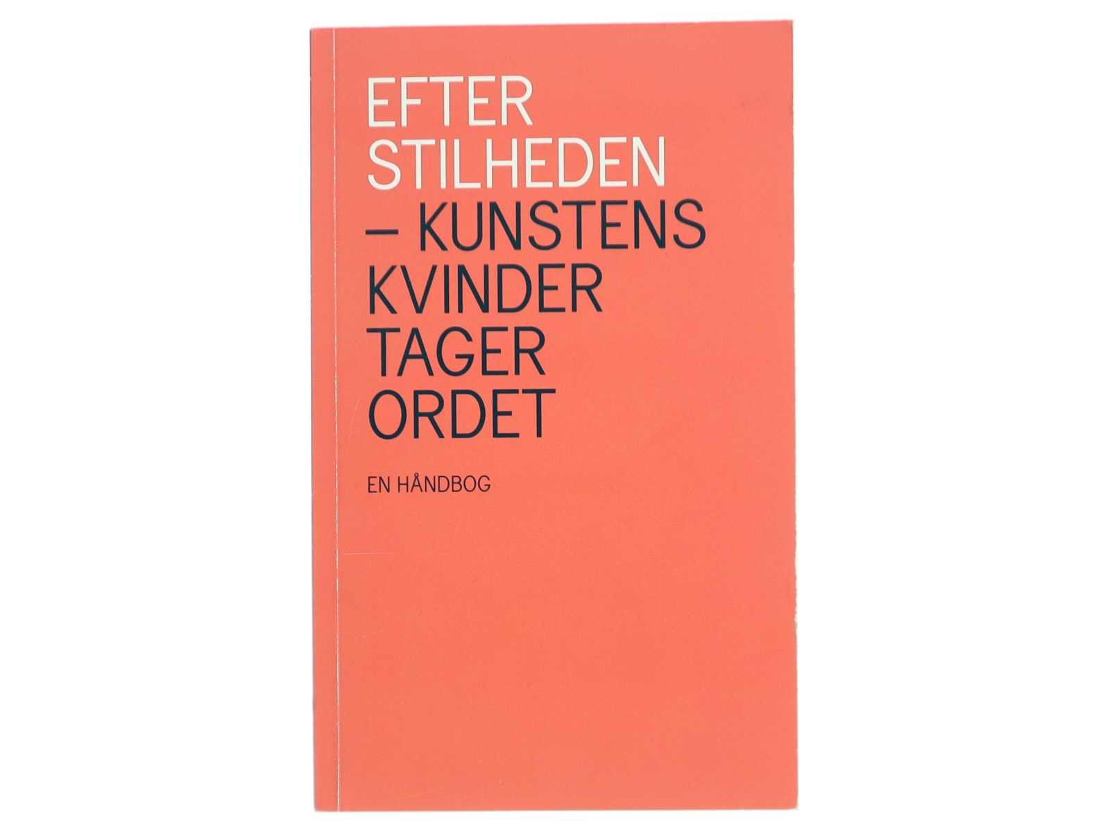 Efter stilheden – Kunstens kvinder tager ordet af  (Bog)