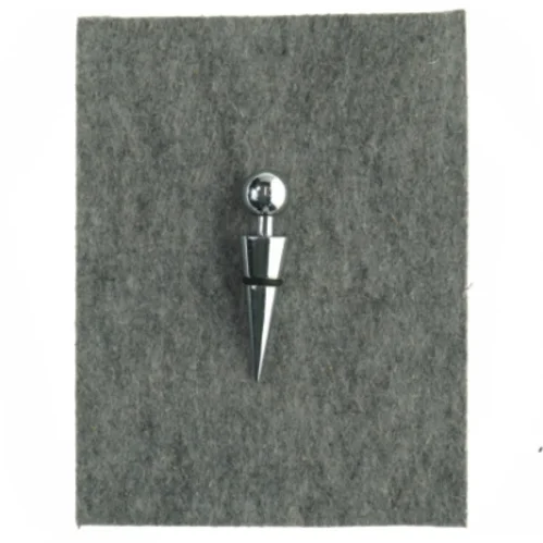 Vinprop i rustfrit stål (str. Standardstørrelse til en vinflaske)