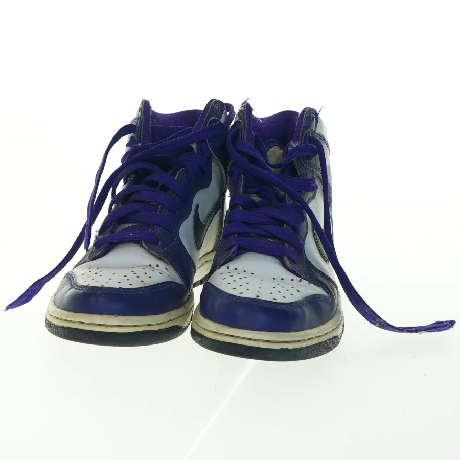 Nike sko blå og hvide (str. 35,5 )