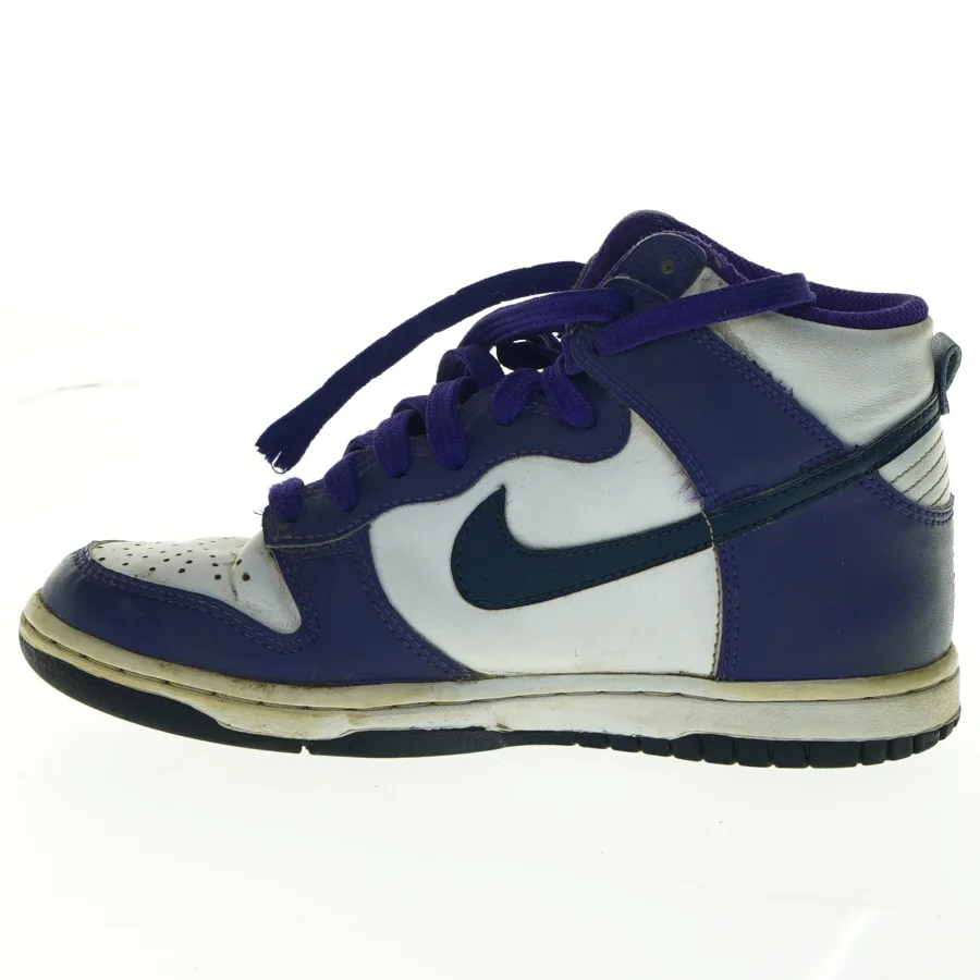 Nike sko blå og hvide (str. 35,5 )