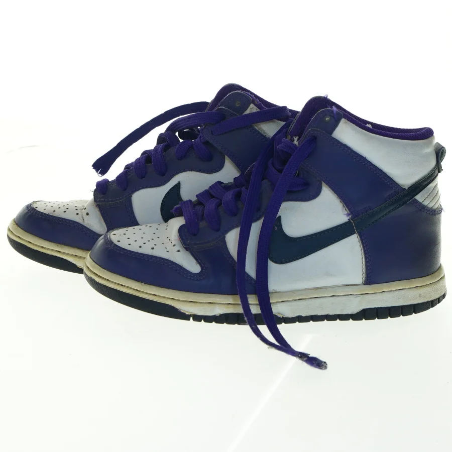 Nike sko blå og hvide (str. 35,5 )