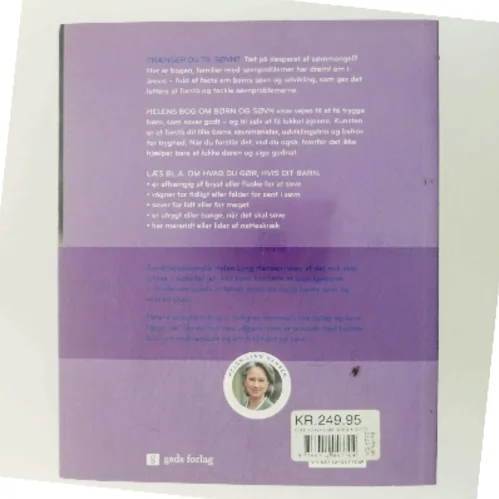 Helens bog om børn & søvn : sådan får du dit barn til at sove af Helen Lyng Hansen (Bog)