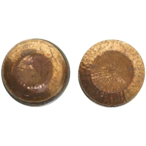 Rustikke skåle af kobber (str. ø 13 cm, 2 styk cm)
