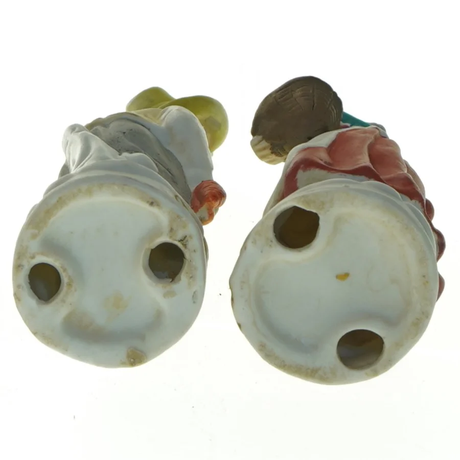 Porcelænsfigurer, bondepar (str. 16 x 5 cm)