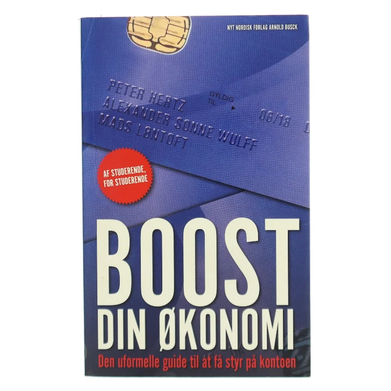 Boost din økonomi : den uformelle guide til at få styr på kontoen af Peter Hertz (f. 1988-10-21) (Bog)