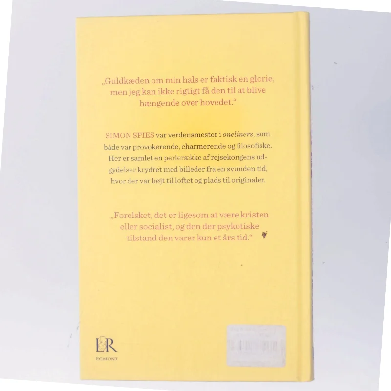 Spies: I citater og billeder af Søren Anker Madsen (Bog)