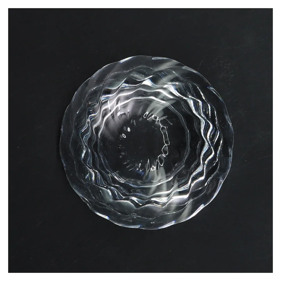 Glas lysestage Ø 10 cm (str. Ø 10 cm)