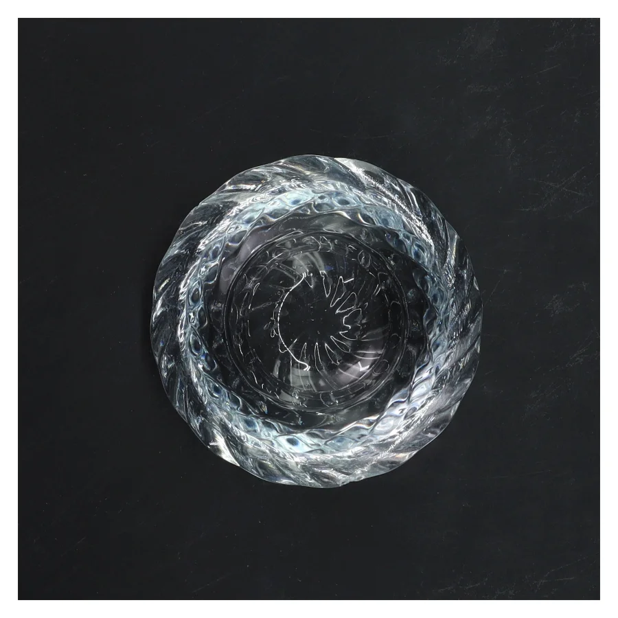 Glas lysestage Ø 10 cm (str. Ø 10 cm)