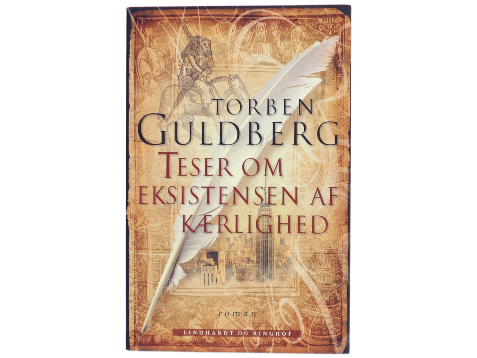 Teser om eksistensen af kærlighed : roman af Torben Guldberg (Bog)