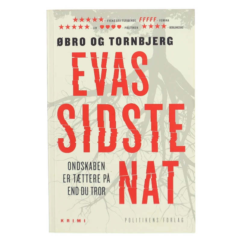 Evas sidste nat af Jeanette Øbro Gerlow (Bog)