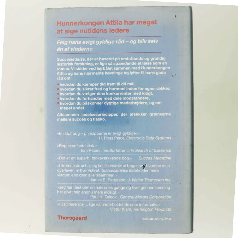 Succes Ledelse af Wess Roberts (Bog)