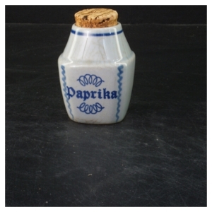 Keramisk paprika krukke fra Søholm (str. 8x5x5 cm)