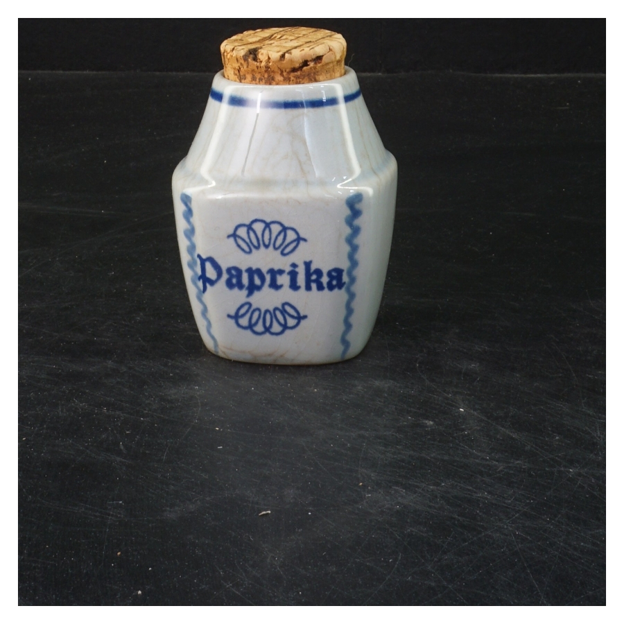 Keramisk paprika krukke fra Søholm (str. 8x5x5 cm)