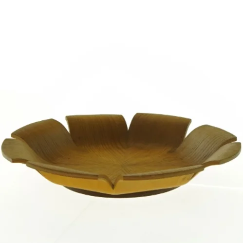 Flot træskål til bl.a. frugt (str. Ø 33 cm)