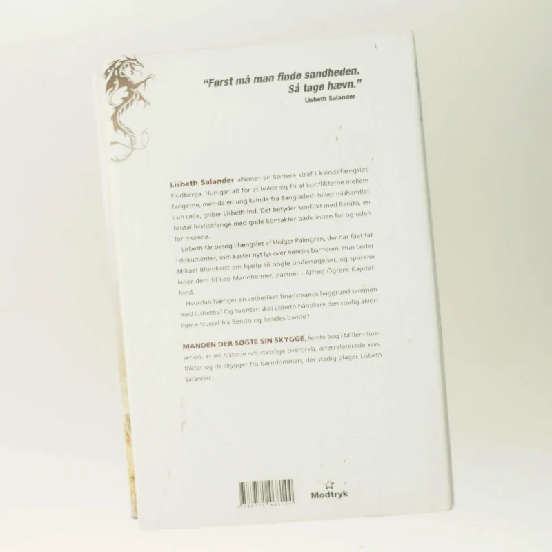 Manden der søgte sin skygge af David Lagercrantz (Bog)