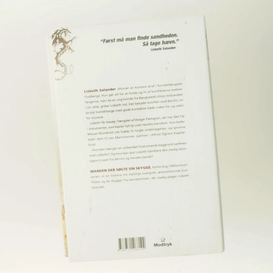 Manden der søgte sin skygge af David Lagercrantz (Bog)