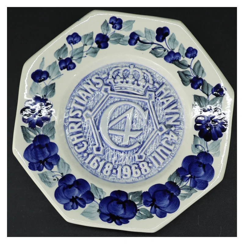 Christianshavn jubilæumsplatte (str. 19,5 cm)