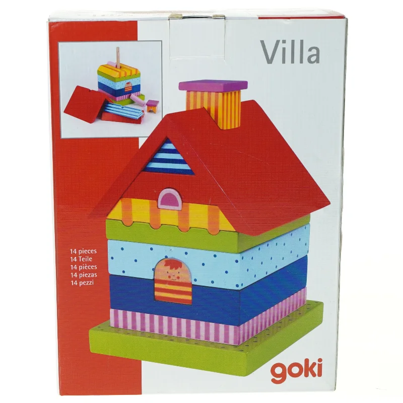 Villa trælegetøj fra Goki (fra 2 år)