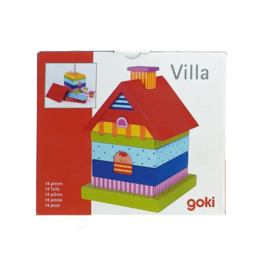 Villa trælegetøj fra Goki (fra 2 år)