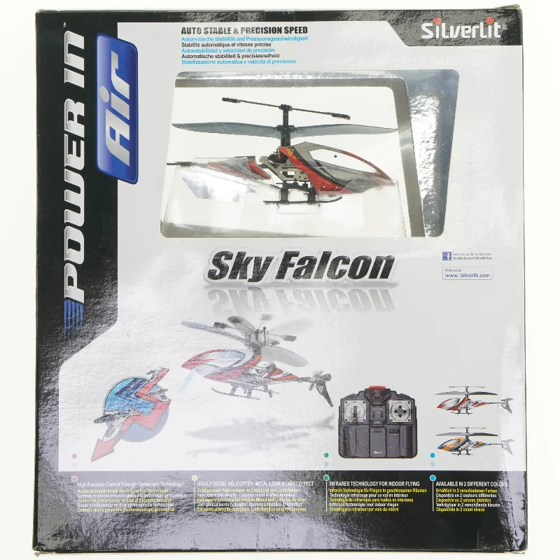 Fjernstyret helikopter fra Silver Lit (str. 33 x 33 cm)
