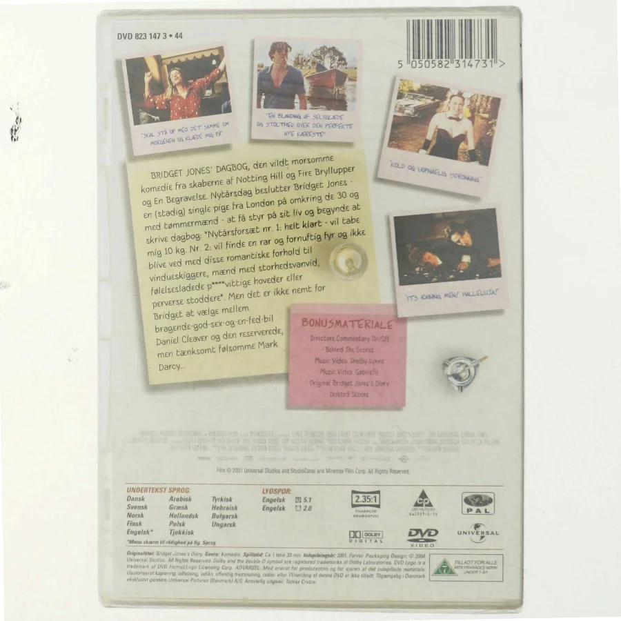 Bridget jones´dagbog (DVD)