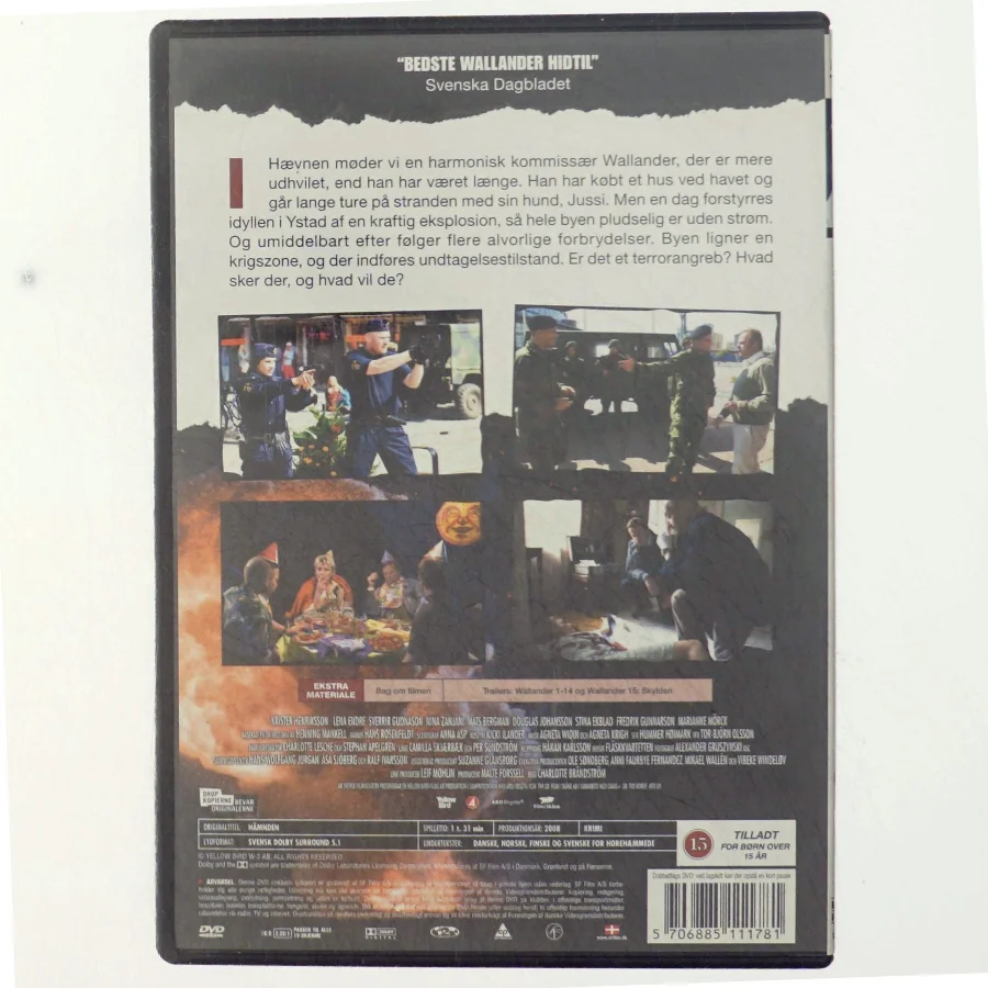 Wallander: Hævnen (DVD)