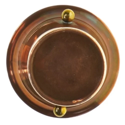 Kobber vase (str. 8 cm)